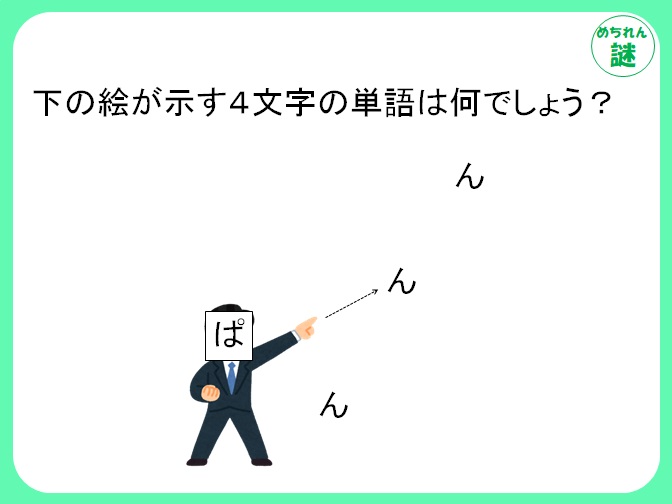 謎解き１３ イラスト謎解き 難易度 普通 謎解き王国