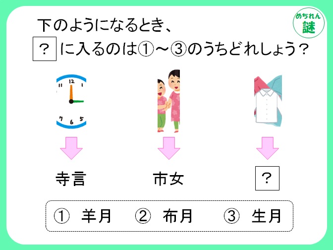 イラスト謎解き　イラストが不自然に切れているのはなぜ？違和感から謎を解き明かそう！